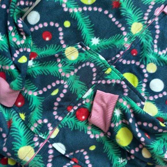 Old Navy Buffalo Check Hooded Micro Fleece Union Suit - L - Picture 4 of 6